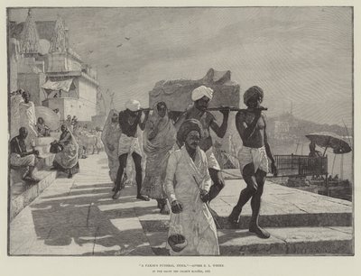 ファキルの葬儀、インド 作： Edwin Lord Weeks